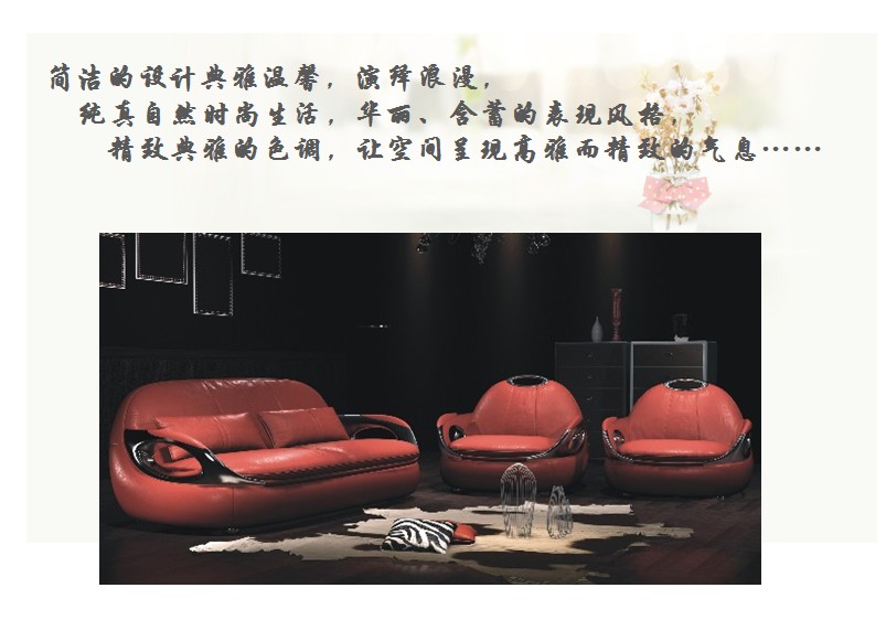 新款真皮沙發(fā)